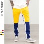 INFLATION 2018 New Cotton Hip Hop Style Full Length Pant Hip Hop Sweatpants For Men Elastic Waist Mens Spiced Sweatpants 8404S