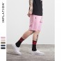 INFLATION 2017 New Arrivals Mens Pocket Sweat Shorts High Quality Joggers Casual Hip Hop Loose Short