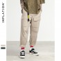 INFLATION 2018 New Arrivals Big Pocket Cargo Pants Man Trousers Casual Cargo Pants Plus Size Cotton Trousers Multi Pocket 8402S