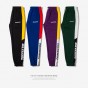 INFLATION 2017 New Autumn Mens Sweatswear Pants Printing Side Stripe Pockets Men Vintage Sweatpants 353W17