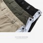 INFLATION 2018 New Arrivals Fashion Men Shorts Straight Loose Fashion Cotton Mans Short Trousers Bottoms 8413S