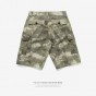 INFLATION Brand Fashion Camoflage Shorts Men'S Straight Casual Shorts Men Hip Hop Novelty Shorts 8417S