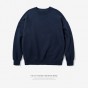 INFLATION 2017 Winter Mens Hip Hop Solid Color Hoodies Velvet Fabrics Sweatshirts 12 Solid Color Winter Men Sweatshirts 166W17