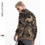 INFLATION 2017 Autumn &Amp; Winter Streetswear Hip Hop CAMO Mens Hoodies Orignal Design Camouflage Pullover Sweatshirt