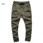 2017 New Spring Amp Summer Brand Men Pants Joggers Cotton Slim Fit Cargo Pants Men Military Casual Multi Pocket Male Overalls