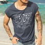 2018 Summer New European And American Mens Casual Tees Letter Printing T-Shirt Male Loose Tops Brand Mens Short Sleeve T-Shirt