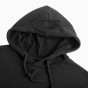 2018 Men New Spring Solid Hooded Black Short Sleeve Sweatshirt Metrosexual Men Hoodies Fashion Cotton Casual Brand Design