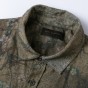 2018 Men New Winter Vintage Shirt Printed Flower Long Sleeve Shirt Men Slim Fashion Cotton European Style Quality Brand Shirt