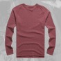 2017 New Winter Raglan Sleeve Knitted Slim Thick Long Sleeve Cotton T-Shirt Metrosexual Men Casual Brand European Style T Shirt