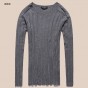 Mens Christmas Pullover Tops Casual Long Sleeve Shirts Brand Autumn O-Neck Bottoming Sweatshirt Men Cotton Knitwear Sweaters