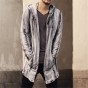 New Brand Fashion Casual Mens Autumn Long Sweater Coat Knit Cardigan Hooded Sweater Warm Slim Fit Men Thick Cardigan Jacket Coat