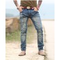 2017 New Mens Jeans Ripped Holes Pants Korean Style Elasticity Casual Trousers Cool Stretch Man Denim Pants Spring And Summer