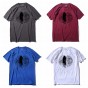 THE COOLMIND Loose Style New Design Moon Printed Men T Shirt Casual Short Sleeve O-Neck Knitted Mens Tshirt 2018