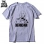 THE COOLMIND Cotton Short Sleeve Crewneck Casual Knitted Comfortable One Punch Man Printed Men T Shirt