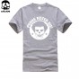 THE COOLMIND Top Quality COTTON Casual Skull Printed Men T Shirt O Neck Short Sleeve Cool Punk Men T-Shirt Tops Tee Shirts