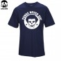 THE COOLMIND Top Quality COTTON Casual Skull Printed Men T Shirt O Neck Short Sleeve Cool Punk Men T-Shirt Tops Tee Shirts