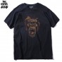 THE COOLMIND 100 Cotton Short Sleeve Animal Monkey Printed Men T Shirt Casual O-Neck Knitted Mens T-Shirt Mens Tops Tee Shirts