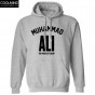 THE COOLMIND Top Quality Men Muhammad Ali Print Hoodies Fashion Casual Cotton Blend Mens Hoodies And Sweatshirts 2017