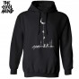 THE COOLMIND Top Quality Long Sleeve Autumn Funny Casual Men Hoodies Cotton Blend Fleece Knitted Loose Men Sweatshirts