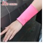 2016 Summer Cover Scars Wrist Tattoo Arm Elbow Sleeve Wrist Guard Women Sleeves Fingerless Lady Arm Warmers White Black Pink