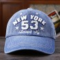 2017 Unisex Fashion Denim Baseball Cap Snapback Hat For Men Women Sun Hat Embroidery Adjustable Casual Blue Mens Cap