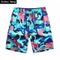 Brother Wang Brand 2018 Summer New Mens Shorts Fashionable Loose Hawaiian Beach Shorts Casual Men Clothing