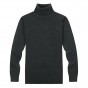 Brother Wang 2017 New Autumn Winter Brand Sweater Mens Turtleneck Slim Pullover Solid Color Knitted Sweater Men