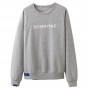 Brother Wang Autumn New Casual Men Sweatshirt Fashion Simple Letters Printed Round Neck Pullover Brand Clothes