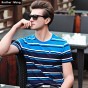 Brother Wang Brands T-Shirt 2018 New Summer 3D Embroidery Mens O-Neck Short Sleeve T-Shirt 100 Cotton Tops Clothes Male