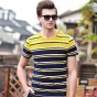 Brother Wang Brands T-Shirt 2018 New Summer 3D Embroidery Mens O-Neck Short Sleeve T-Shirt 100 Cotton Tops Clothes Male