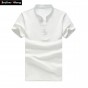 2017 Summer New Mens T-Shirt Fashion V-Collar Male Casual Slim Short Sleeve T-Shirt Large Size Brand Mens Clothing 4XL 5XL