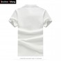 2017 Summer New Mens T-Shirt Fashion V-Collar Male Casual Slim Short Sleeve T-Shirt Large Size Brand Mens Clothing 4XL 5XL