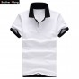 2017 Summer New Mens POLO Shirt Fashion 100 Cotton High Quality Male Casual Polo Shirts Brand Clothes 4XL 5XL