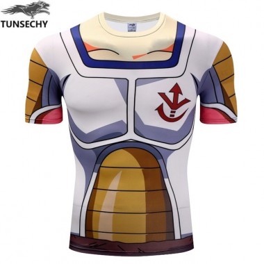 TUNSECHY Male Teenagers Dragonball T-Shirt Turtle Fairy Compression Round Collar Short Sleeve T-Shirt Wholesale And Retail