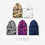 INFLATION 2017 Winter New Collection Men Hoodies Thick Velvet Fabrics Streetwear Hip Hop Camouflage Winter Hoodies 152W17