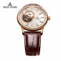 Reef Tiger/RT Dress Men Watch Tourbillon Watches Top Brand Luxury Automatic Mechanical Watch Relogio Masculino RGA1639-PWS