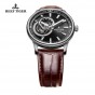 Reef Tiger/RT Dress Men Watch Tourbillon Watches Top Brand Luxury Automatic Mechanical Watch Relogio Masculino RGA1639-YBS