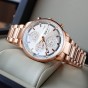 Reef Tiger/RT Luxury Brand Rose Gold Automatic Watches Date Sport For Men Waterproof RGA1659-PWP