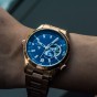 Reef Tiger/RT Top Luxury Automatic Mechanical Watch Men Fashion Rose Gold Full Stainless Steel Watch RGA1693-2-PLP