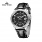 Reef Tiger/RT Watches New Designer Dress For Business Mens Automatic Genuine Leather Luminous Watches With Date Watch RGA8015-YBB