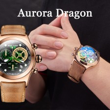 Inspired By The Mythical Creature Dragon Reef Tiger Presenting Aurora Dragon Watches