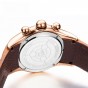 Reef Tiger/RT Men's Luxury Rose Gold Chronograph Watch Luminous Watch with Date Steel Quartz Watches RGA792