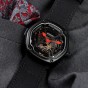 Reef Tiger/RT Men's Fashion Style Watch Luminous Top Brand Automatic Watches Nylon/Leather/Rubber Strap Watch RGA90S7