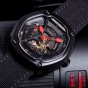 Reef Tiger/RT Men's Fashion Style Watch Luminous Top Brand Automatic Watches Nylon/Leather/Rubber Strap Watch RGA90S7
