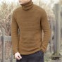 2016 New Winter Pullover Men Christmas Warm O-Neck Sweater Mens Slim Fit Thickened Wool Turtleneck Knitting Sweater Brand J226