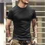 2018 New Spring &Amp; Summer AS Mens T-Shirt Cotton Short Sleeve Tee Tops Brand Clothing Solid Color Casual Basict-Shirt T4307