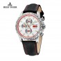 Reef Tiger/RT Men's Fashion Sport Watch With Super Luminous Watch Italian Calfskin Leather Chronograph Quartz Watch RGA3029
