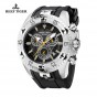 Reef Tiger/RT Mens Fashion Sports Watches with Big Dial Chronograph and Date Super Luminous Designer Quartz Watch RGA303