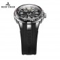 New Reef Tiger/RT Military Watches for Men Steel Automatic Watches Rubber Strap Whirling Dial Sport Watch RGA3059