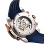 Reef Tiger/RT Men's Fashion Sport Watches Blue Rubber Strap Automatic Wrist Watch for Men RGA3503
